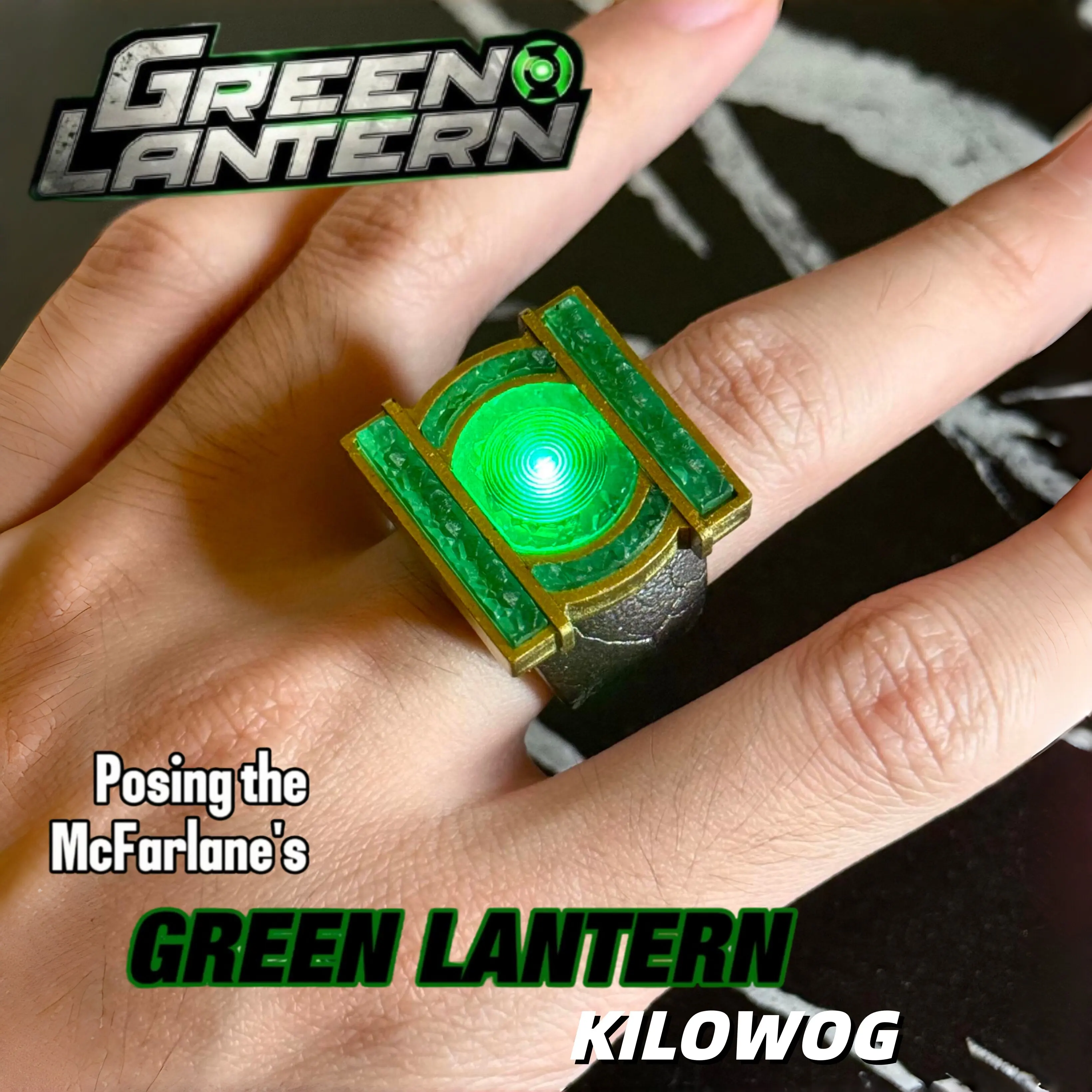Cosplay Fire Prop - 【En stock】Anillo de metal del cuerpo