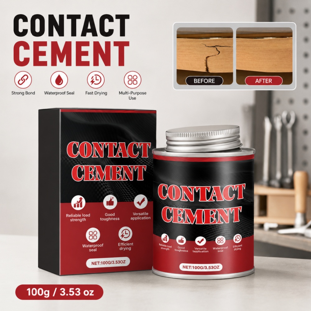 Contact Cement Glue - Adhesivo Resistente al Agua para Trabajos