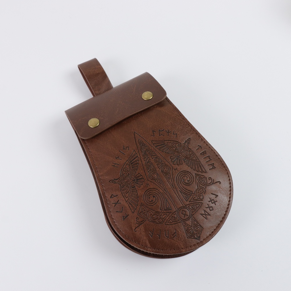 Bolsa de cintura de cuero sint - Cosplay Prop reseña y precio
