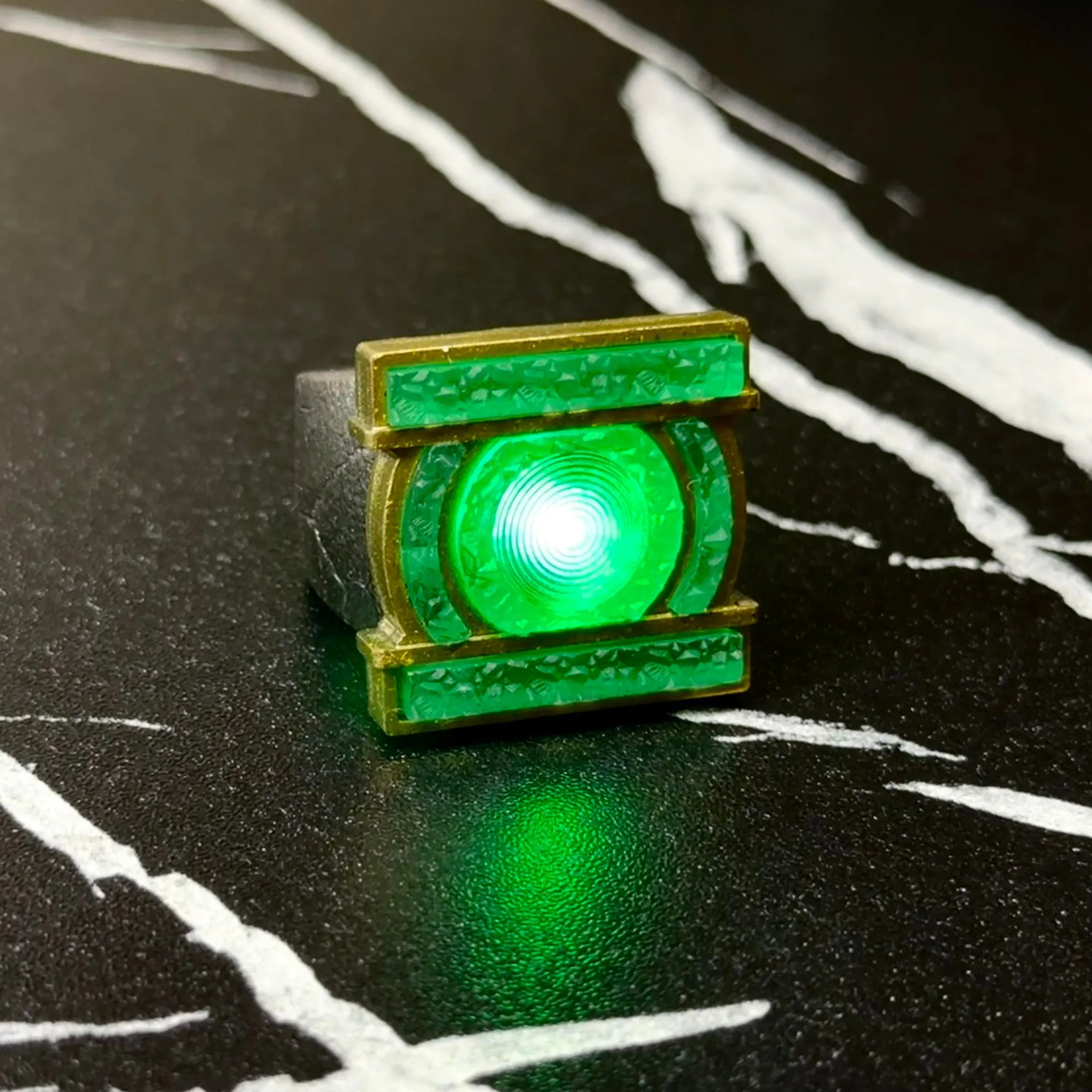 【En stock】Anillo de metal del  - Cosplay Fire Prop reseña y precio