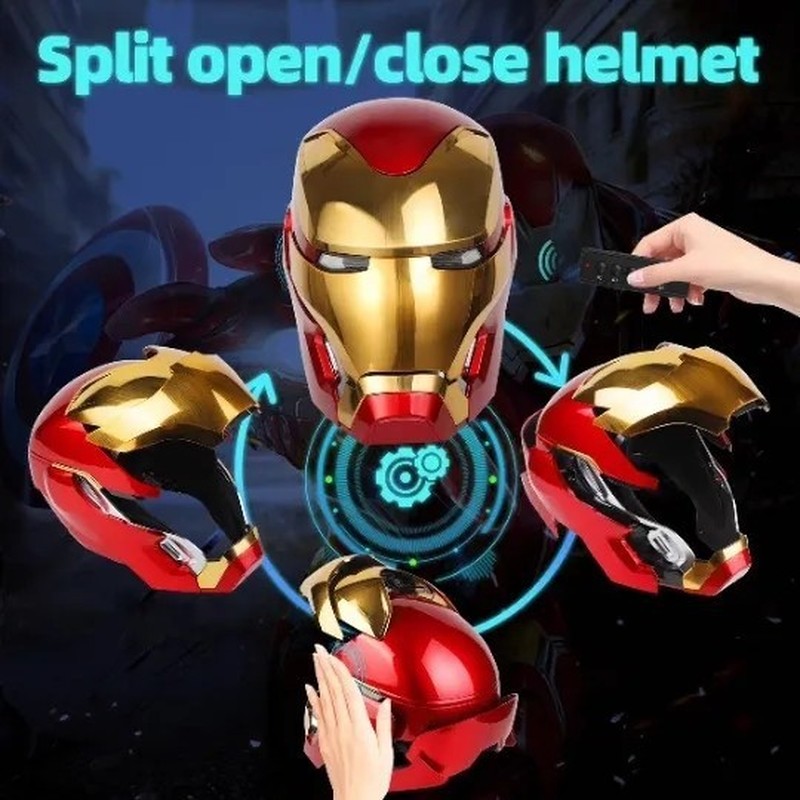 Casco de Iron Man MK50 con Con - Cosplay Fire Prop reseña y precio