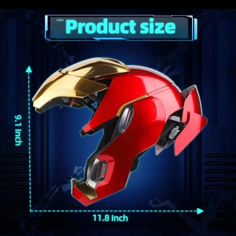 Casco de Iron Man MK50 con Con - Cosplay Fire Prop reseña y precio