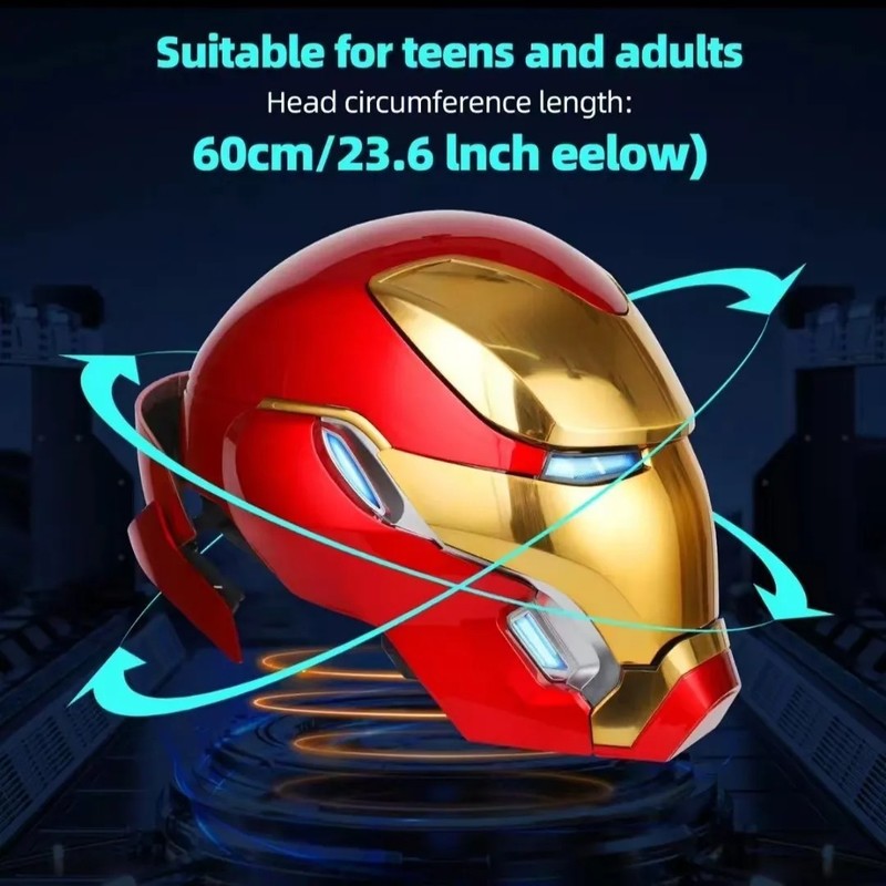 Casco de Iron Man MK50 con Con - Cosplay Fire Prop reseña y precio