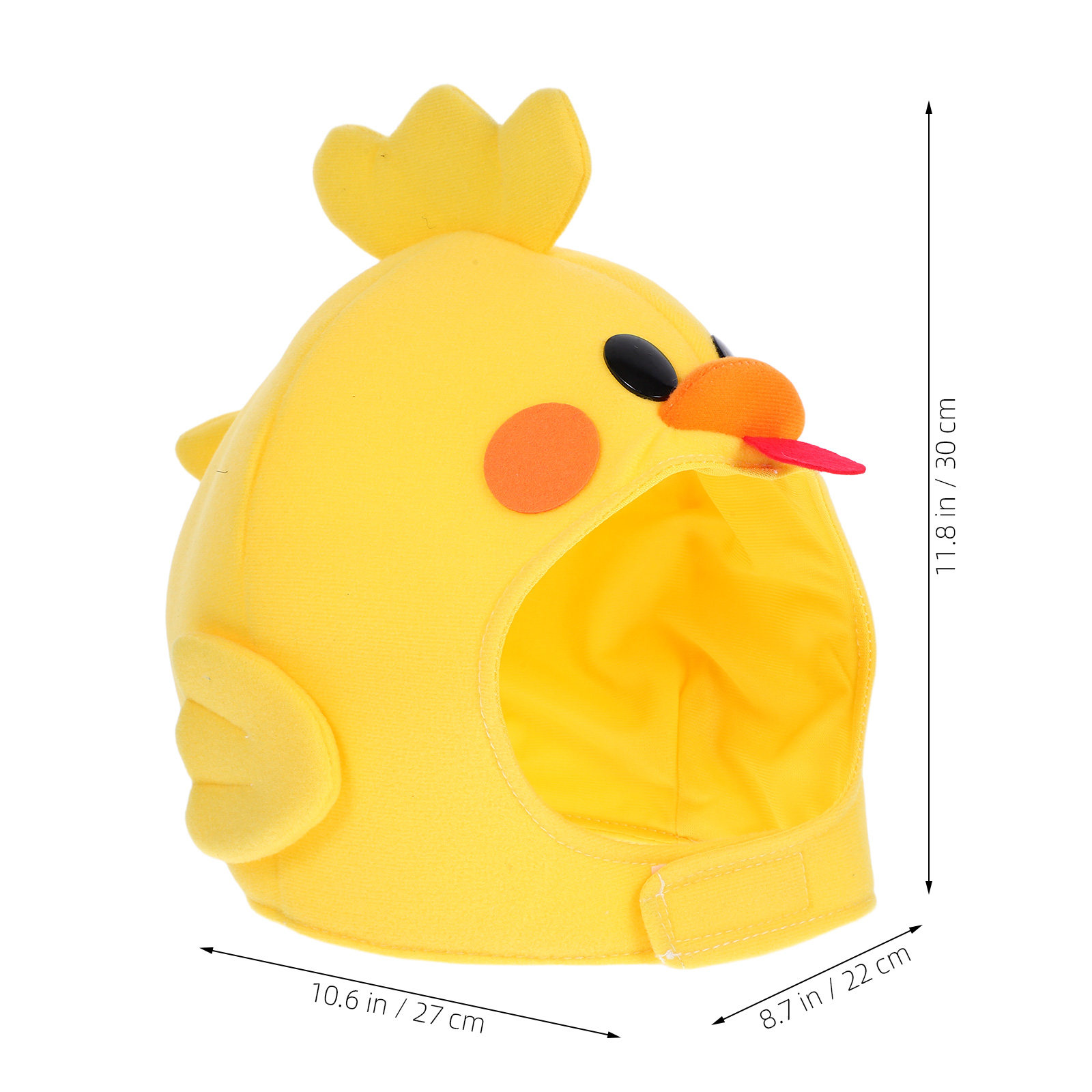 Sombrero de pollito amarillo p - Easy Cosplay Prop reseña y precio