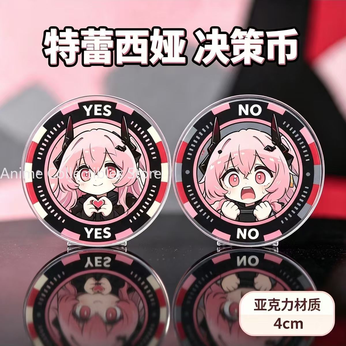 Moneda de Decisión Acrílica de - Cosplay Prop Making reseña y precio