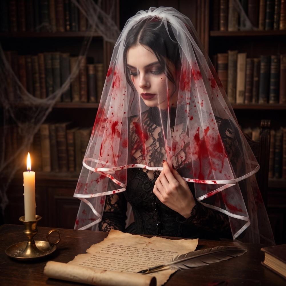 Velo de novia fantasma con pei - Easy Cosplay Prop reseña y precio