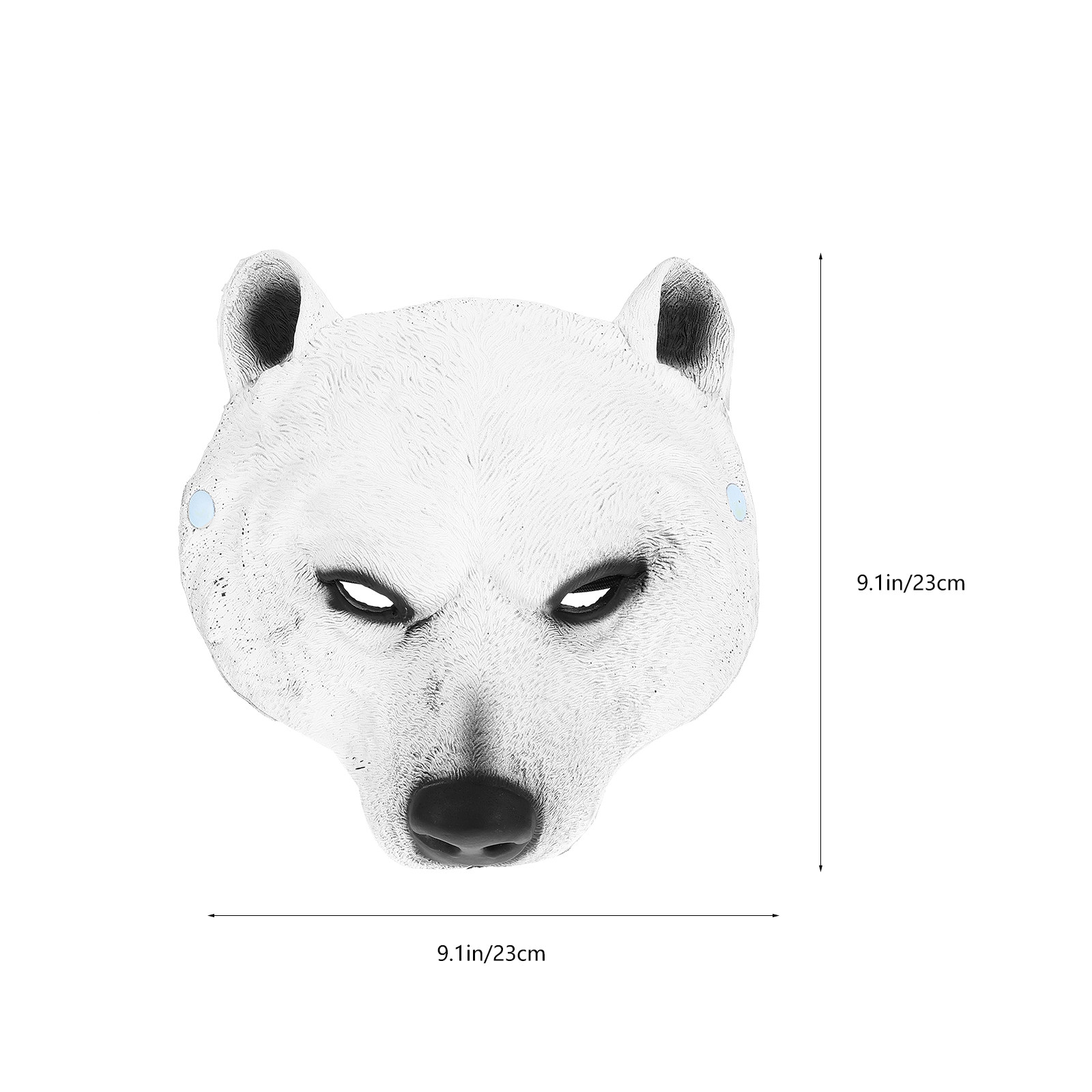 Máscara de oso polar para disf - Easy Cosplay Prop reseña y precio